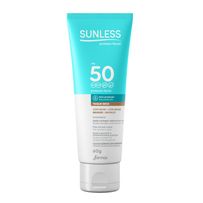 Protetor Solar Facial Sunless Toque Seco Bronze Fps50 60g