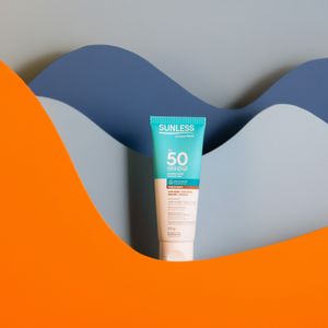Protetor Solar Facial Sunless Toque Seco Bronze Fps50 60g