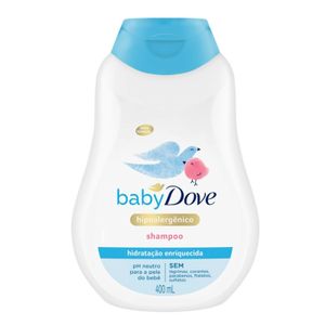 Shampoo Baby Dove Hidratação Enriquecida 400ml