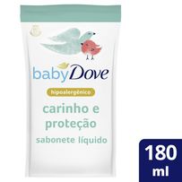 Refil Sabonete Liquido Baby Dove Hidratação Sensível 180ml