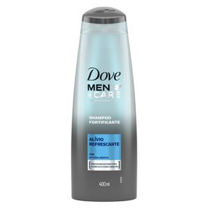 Shampoo Fortificante Dove Men +Care Alívio Refrescante Com Ice Cool Mentol 400ml