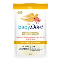 Sabonete Líquido Dove Baby Hidratação Glicerinada Refil 180ml