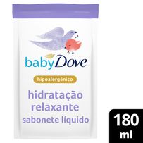 Sabonete Líquido de Glicerina Baby Dove Hora de Dormir Refil 180ml