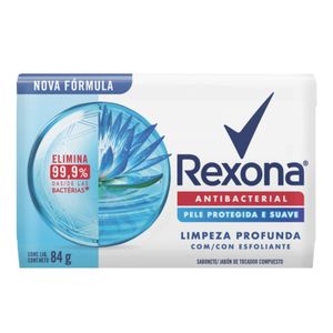 Sabonete Em Barra Rexona Limpeza Profunda 84g