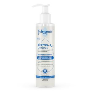 Sabonete Nutritivo Johnsons Baby Derma Protect 200ml