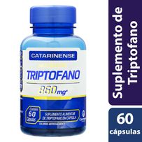 Triptofano 860mg Catarinense Nutrição 60 Cápsulas