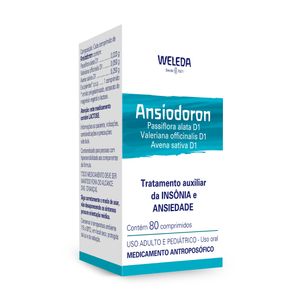 Ansiodoron Weleda 80 Comprimidos