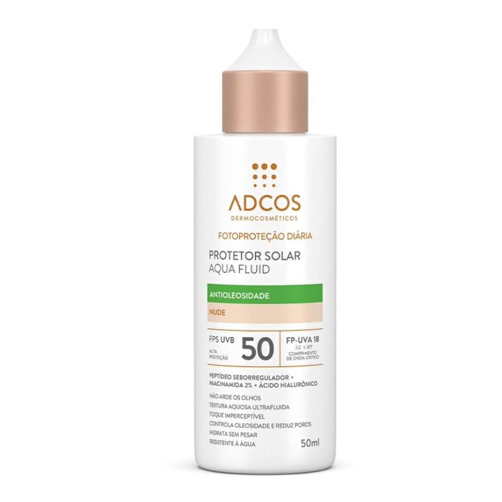 Protetor Solar Aqua Fluid Fps 50 Nude 50ml