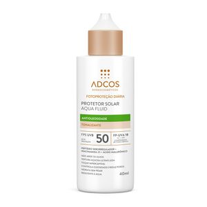 Protetor Solar Adcos Aqua Fluid Fps50 Tonalizante 40ml