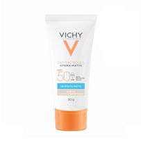 Protetor Solar Facial Vichy Capital Soleil Hydra-Matte FPS50 Cor 1.0 30g