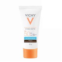 Protetor Solar Facial Vichy Capital Soleil Hydra-Matte FPS50 Cor 6.0 30g