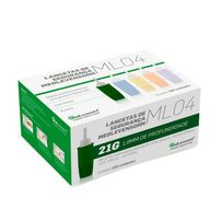 Lanceta de Segurança Medlevensohn ML04 21G 1,8MM 100 Unidades