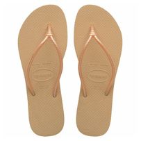Sandálias Havaianas Tube Dourado 35/36