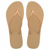 Sandálias Havaianas Tube Dourado 37/38
