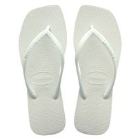 Sandálias Havaianas Slim Square Branca 39/40