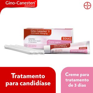 Creme Vaginal Gino Canesten 3 20g