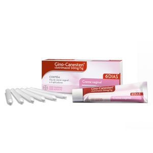 Gino-canesten 1% Bayer Creme 35g + 6 Aplicadores