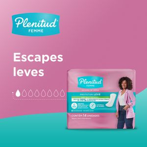 Protetor Diário Plenitud Femme Leve 14 Unidades