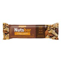 Barra de cereal Banana Brasil Nuts-Bar Castanhas e chocolate 25g