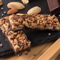 Barra de cereal Banana Brasil Nuts-Bar Castanhas e chocolate 25g
