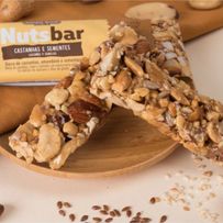 Barra de cereal Banana Brasil Nuts-Bar Castanhas e sementes 25g