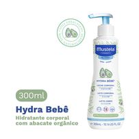 Hidratante Corporal Infantil Mustela Hydra Bebê Com Abacate Orgânico 300ml