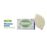 Shampoo Sólido Corpo e Cabelo Mustela 75g
