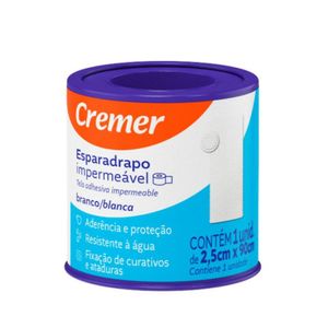 Esparadrapo Impermeável Cremer 2,5cm X 0,9m 1 Unidade