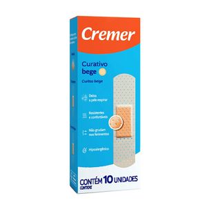 Curativo Cremer Care Bege 10 Unidades