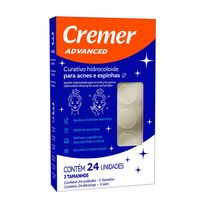 Curativo Hidrocoloide Para Espinhas Advanced Cremer C/24 Unidades