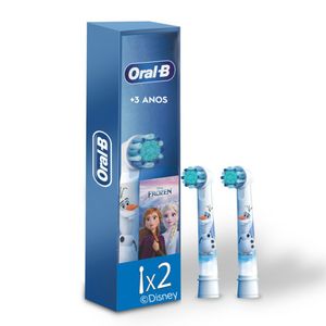 Refil Para Escova Elétrica Oral-B Frozen 2 Unidades