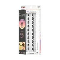 Cílios Postiços Autocolante Kiss Ny Impress Press-On Falsies 88386 ILM02 Refil 02 30 Clusters