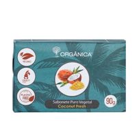 Sabonete em Barra Orgânica Puro Vegetal Coconut Fresh 90g