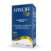 Suplemento Alimentar Biolab Fascia Q10 200mg 30 Cápsulas