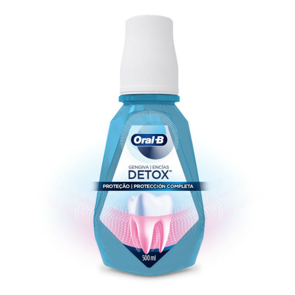 Enxaguante Bucal Oral-B Detox 500ml