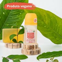 Desodorante Roll-On Memphis Puro Vegetal Sem Alumínio Bergamota 60ml