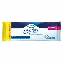 Toalhas Umedecidas Tena Confort Leve 40 Pague 30