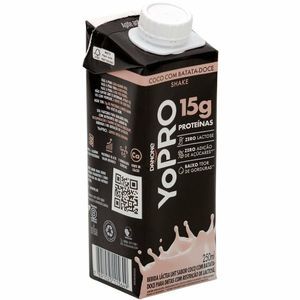 Bebida Láctea Danone Yopro 15g Proteínas Coco com Batata Doce 250ml