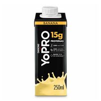 Bebida Láctea Danone Yopro 15g Proteínas Banana 250ml