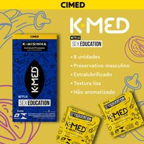 Preservativo K-Med K-Misinha Sex Education 8 Unidades