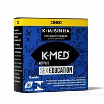 Preservativo K-Med K-Misinha Sex Education 3 Unidades