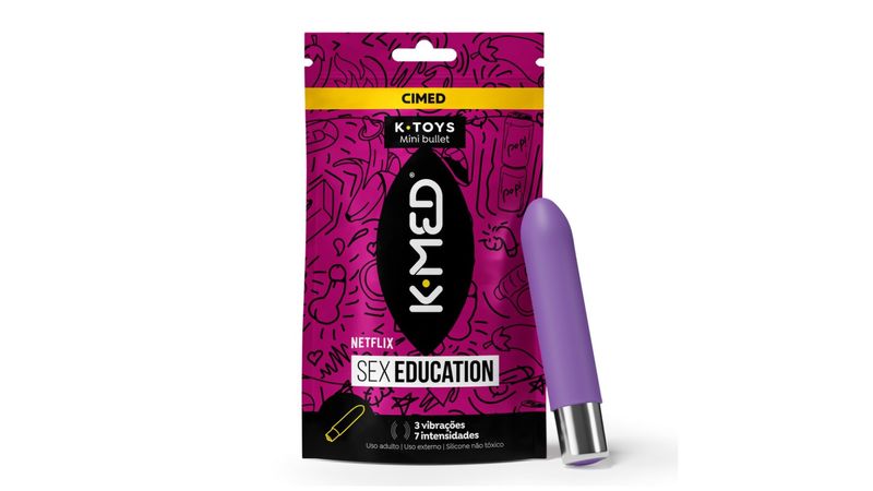 Vibrador Massageador Mini K Med Sex Toy K Toys Bullet Sex  