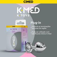 Plug Anal K-Med Sex Toy K-Toys Plug-In 1 Unidade