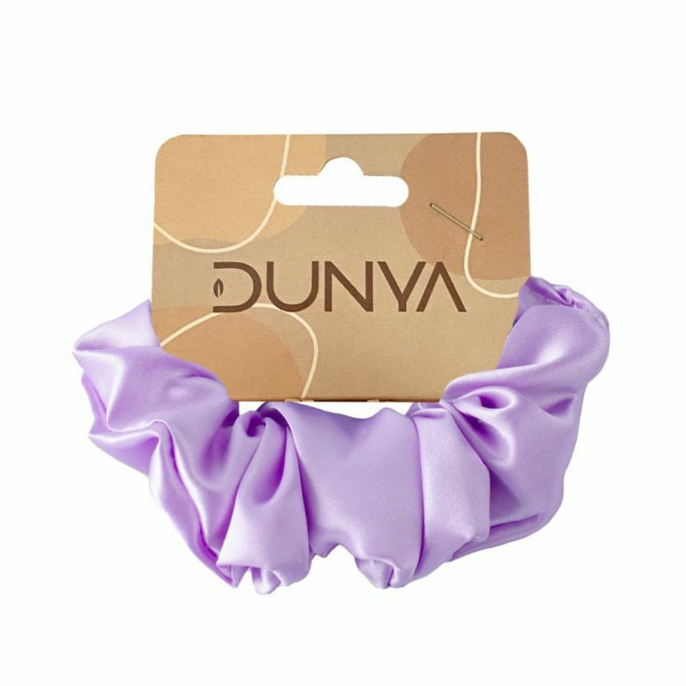 Elastico Scrunchie Cetim Dunya Cores Sortidas 1 Unidade