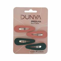 Presilha Para Cabelo Dunya Touch Vazado 1003 4 Unidades