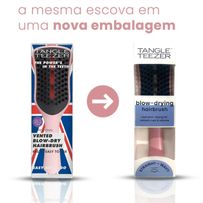 Escova De Cabelo Tangle Teezer Easy Dry E Go Millennial Pink  1 Unidade