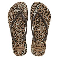 Sandálias Havaianas Slim Animals Rose Gold 37/38