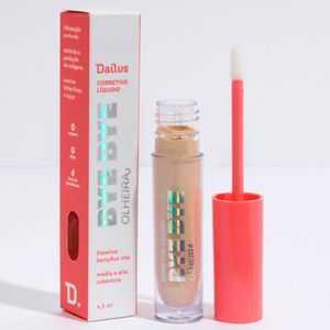 Corretivo Líquido Dailus Bye Bye Olheira D5 Médio 4,5ml