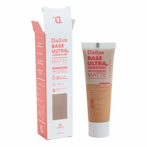 Base Líquida Dailus Ultra Cobertura D6 Médio 28ml