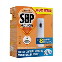Multi Inseticida Aerossol Automático SBP Aparelho + Refil 250ml - Duração até 8 Semanas